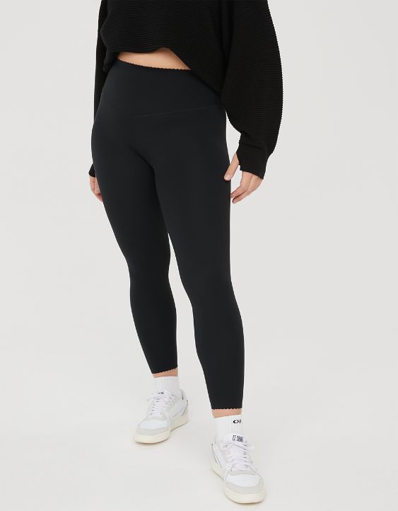 OFFLINE By Aerie Real Me Xtra Hold Up! Scallop Legging