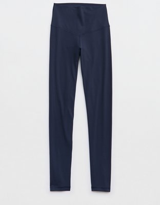 OFFLINE By Aerie Real Me XTRA High Waisted Legging Women's Steel Blue S Short
