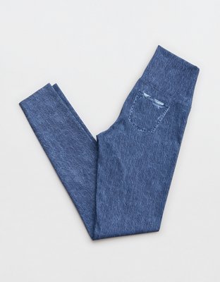Женские джинсы Aerie AE x Aerie Match Made In Denim Goals Denim Legging — фото 4