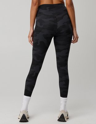 Женские леггинсы Offline By Aerie Real Me Xtra High Waisted, цвет: Чёрный угольный — фото 2