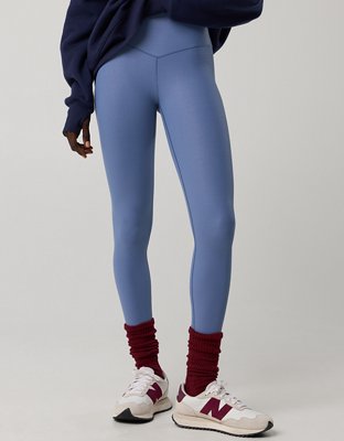 OFFLINE By Aerie Real Me XTRA Rib Foil Legging