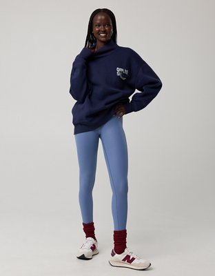 OFFLINE By Aerie Real Me XTRA Rib Foil Legging