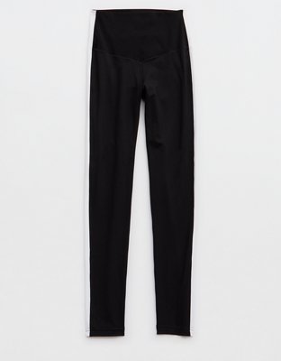 OFFLINE By Aerie Real Me XTRA High Waisted Colorblock Legging Women's True Black XXL