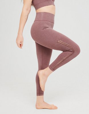 Женские брюки Aerie OFFLINE Seamless Macrame High Waisted Legging — фото 2