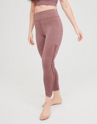 Женские брюки Aerie OFFLINE Seamless Macrame High Waisted Legging — фото 6