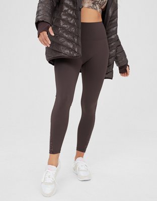 Женские брюки Aerie OFFLINE Goals High Waisted Leopard Mesh Legging — фото 6