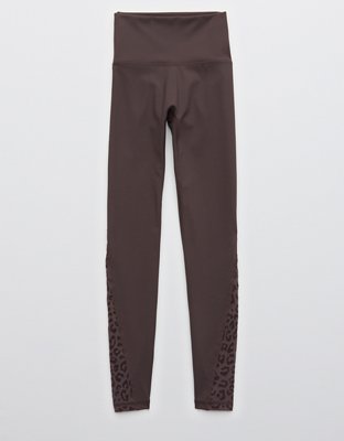 Женские брюки Aerie OFFLINE Goals High Waisted Leopard Mesh Legging — фото 3
