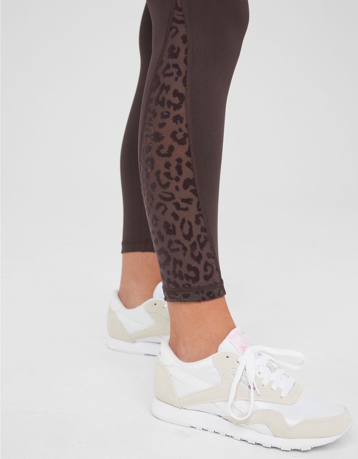 OFFLINE Goals High Waisted Leopard Mesh Legging