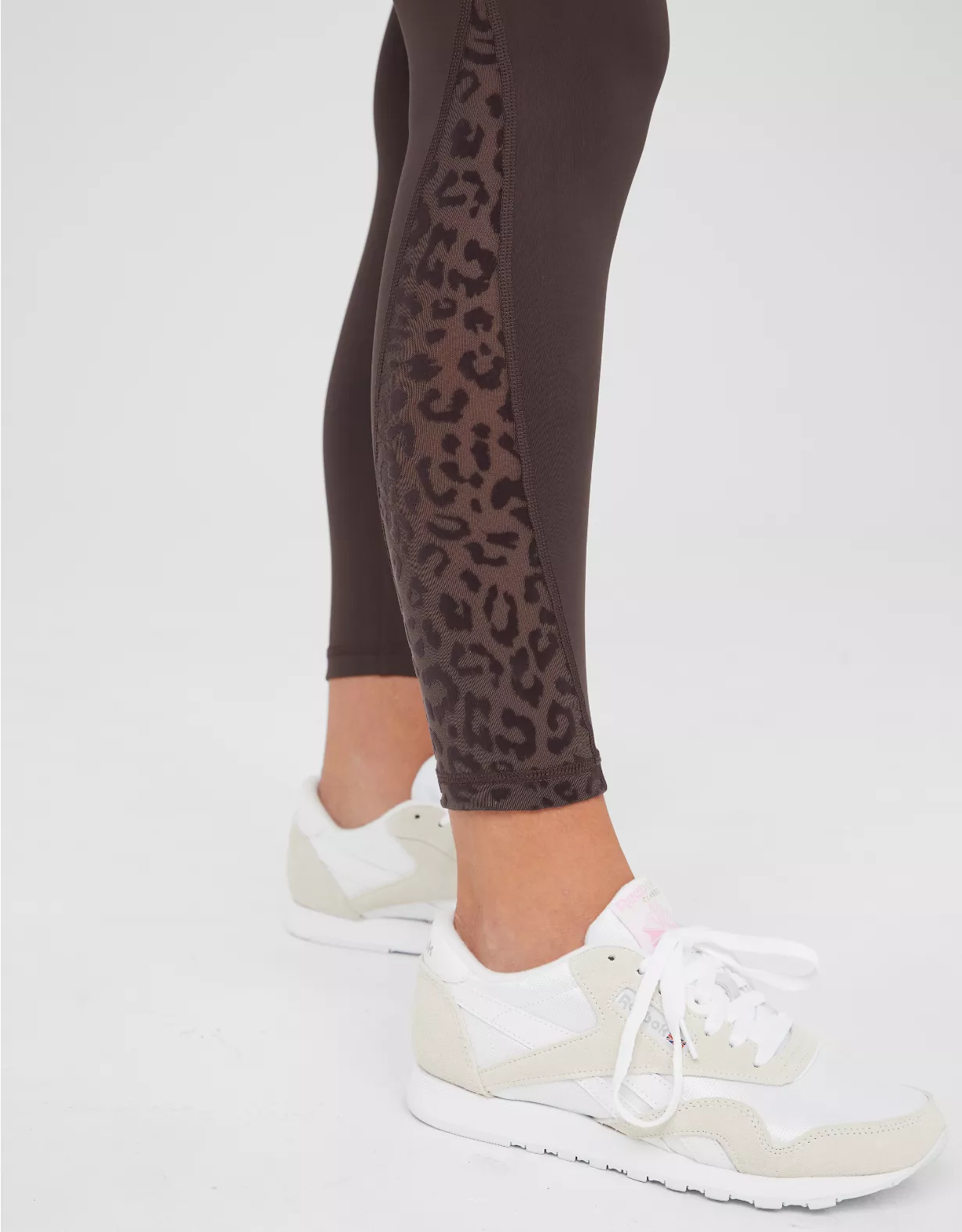 OFFLINE Goals High Waisted Leopard Mesh Legging