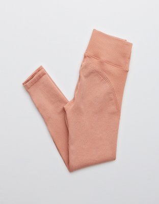 Женские брюки Aerie OFFLINE By Aerie Seamless Washed Rib High Waisted Legging — фото 4