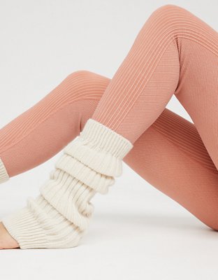 Женские брюки Aerie OFFLINE By Aerie Seamless Washed Rib High Waisted Legging — фото 6