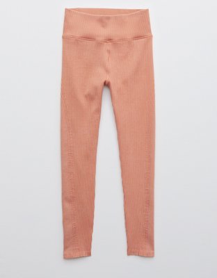Женские брюки Aerie OFFLINE By Aerie Seamless Washed Rib High Waisted Legging — фото 3