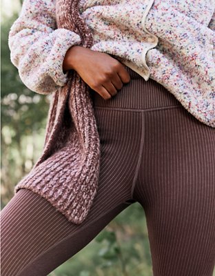 OFFLINE By Aerie Seamless Washed Rib High Waisted Legging