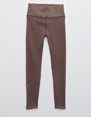 OFFLINE By Aerie Seamless Washed Rib High Waisted Legging