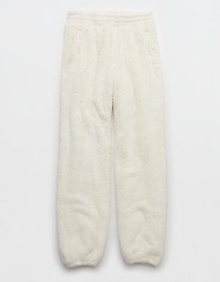 OFFLINE By Aerie Fluffy Sherpa Jogger