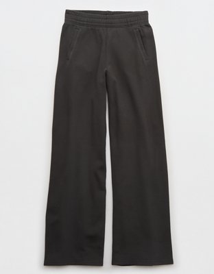 OFFLINE By Aerie Throw-Back Fleece Wide Leg Pant