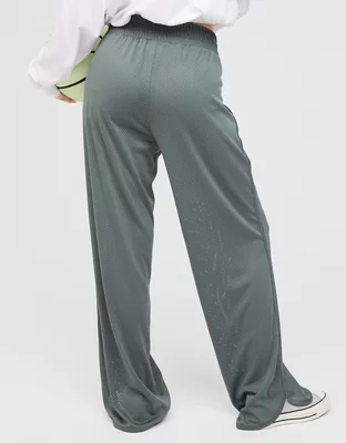 OFFLINE By Aerie Swish Mesh Wide Leg Skater Pant