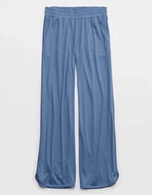 OFFLINE By Aerie Swish Mesh Wide Leg Skater Pant