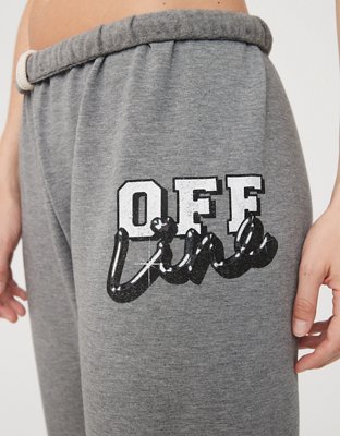 OFFLINE By Aerie Throw-Back Fleece Crewneck Sweatshirt