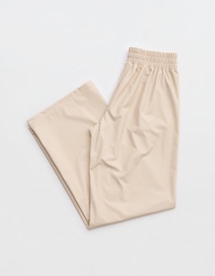 Женские брюки Aerie OFFLINE By Aerie Real Luxe Faux Leather Wide Leg Pant — фото 7