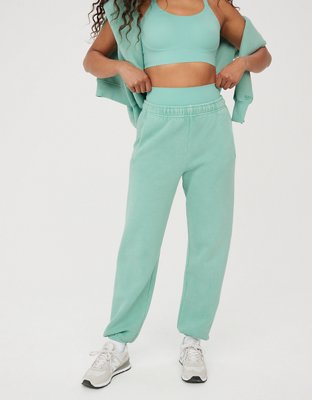 NWT OFFLINE By Aerie OTT Fleece Jogger-rollover waistband w