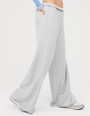 OFFLINE By Aerie OTT Fleece Super Wide Leg Pant