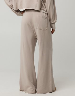 OFFLINE By Aerie OTT Fleece Super Wide Leg Pant