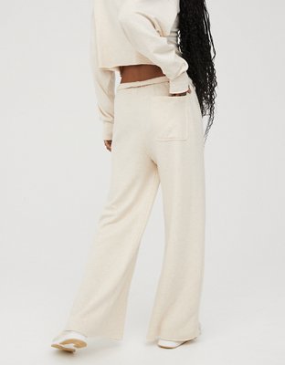 OFFLINE By Aerie OTT Fleece Super Wide Leg Pant