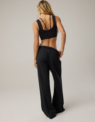 OFFLINE By Aerie OTT Fleece Super Wide Leg Pant