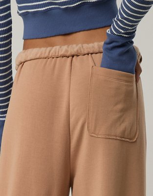 OFFLINE By Aerie OTT Fleece Super Wide Leg Pant