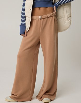 OFFLINE By Aerie OTT Fleece Super Wide Leg Pant