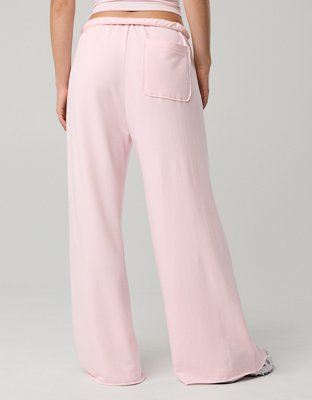 OFFLINE By Aerie OTT Fleece Super Wide Leg Pant