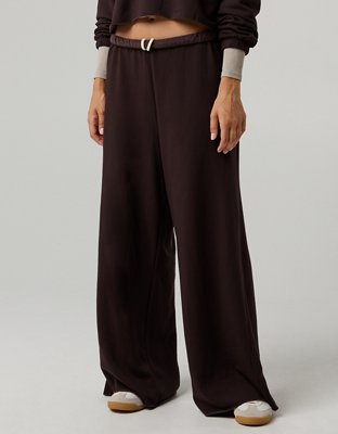OFFLINE By Aerie OTT Fleece Super Wide Leg Pant