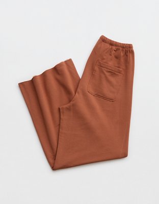 OFFLINE By Aerie OTT Fleece Super Wide Leg Pant