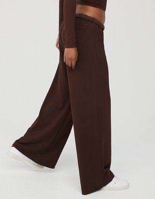 OFFLINE By Aerie OTT Fleece Super Wide Leg Pant