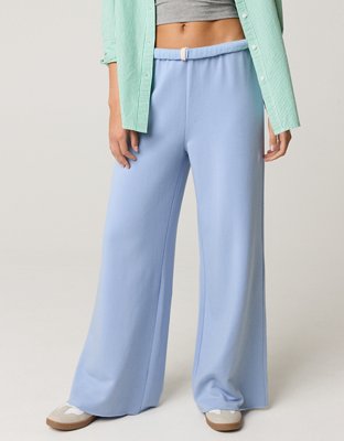 OFFLINE By Aerie OTT Fleece Super Wide Leg Pant