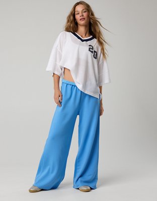 OFFLINE By Aerie OTT Fleece Super Wide Leg Pant