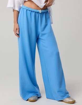 OFFLINE By Aerie OTT Fleece Super Wide Leg Pant