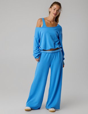 OFFLINE By Aerie OTT Fleece Super Wide Leg Pant