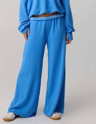 OFFLINE By Aerie OTT Fleece Super Wide Leg Pant