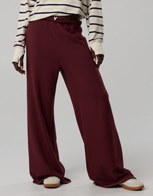 OFFLINE By Aerie OTT Pant Super Wide Leg de Fleece