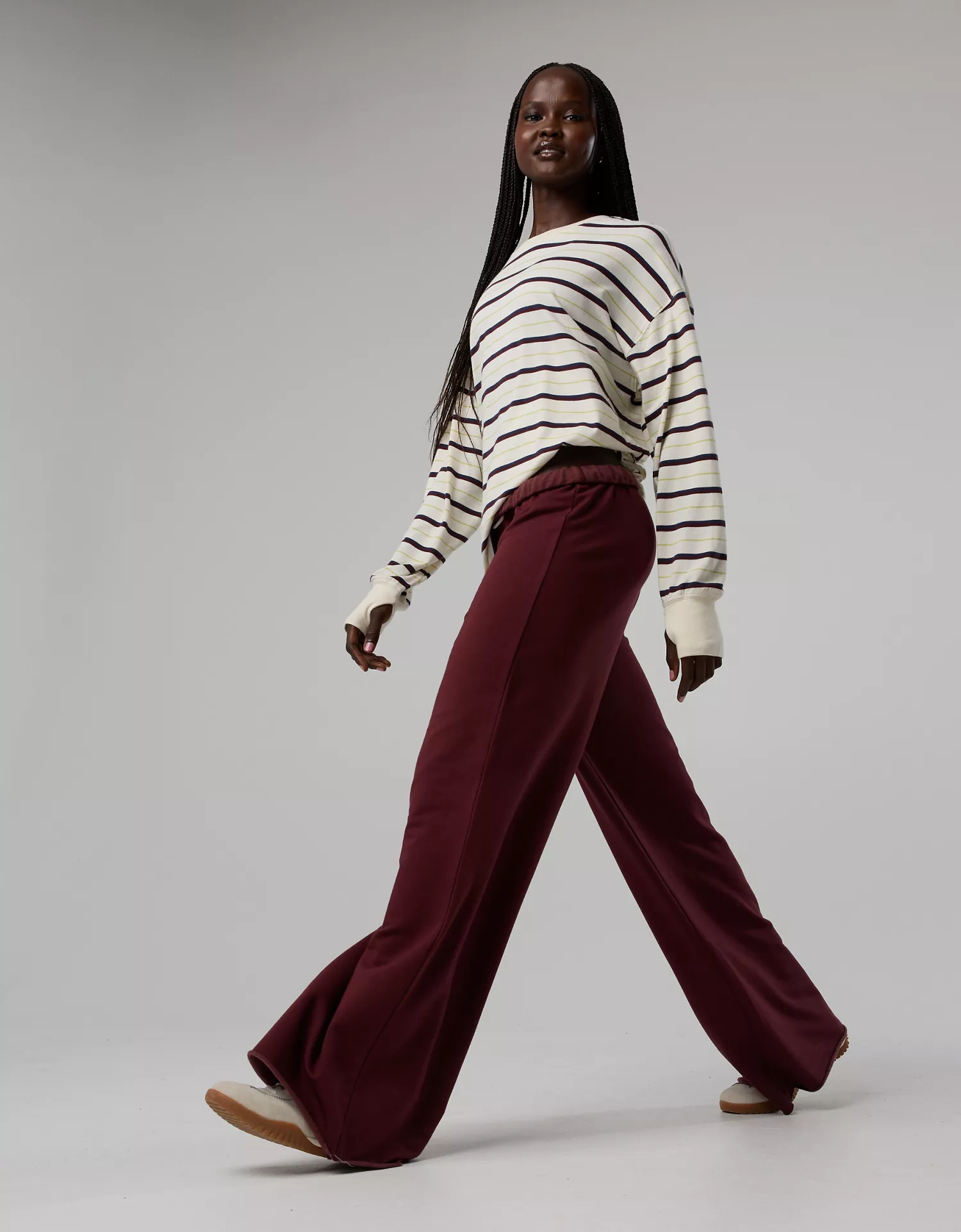 OFFLINE By Aerie OTT Fleece Super Wide Leg Pant