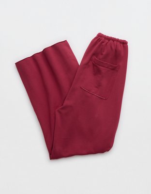 OFFLINE By Aerie OTT Pantalón Super Wide Leg de Fleece