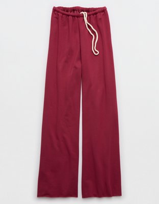OFFLINE By Aerie OTT Pantalón Super Wide Leg de Fleece