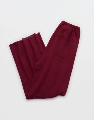 OFFLINE By Aerie OTT Fleece Super Wide Leg Pant
