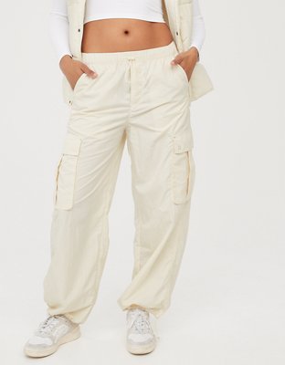 OFFLINE By Aerie Thumbs Up Heavyweight Ribbed Wide Leg Pant