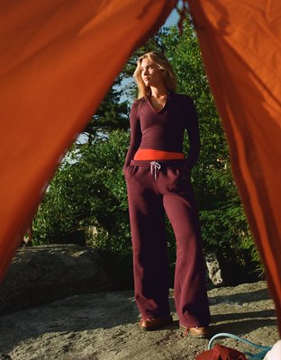 OFFLINE By Aerie Cloud Fleece Trouser