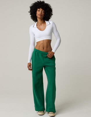 OFFLINE By Aerie Trouser de Fleece Cloud