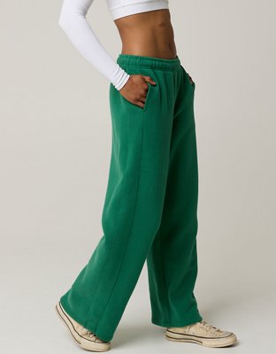 OFFLINE By Aerie Trouser de Fleece Cloud