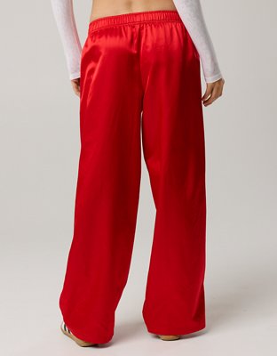 OFFLINE By Aerie You're A Winner Satin Trouser